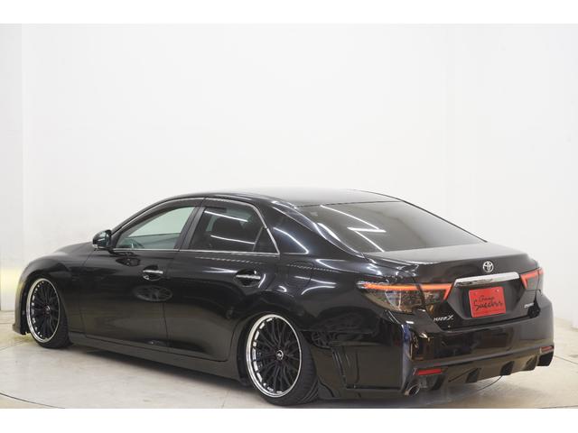 マークＸ ２５０Ｇ　リラックスセレクション　前後Ｇ’ｓバンパー／新品ＷＯＲＫジーストＳＴＸ１９インチ／新品タイヤ／新品ＴＥＩＮ車高調／ＢＲＡＳＨ３眼ヘッドライト／コウゴクテールランプ／２色フォグ／ＢＲＡＳＨナット／ＢＲＡＳＨシートカバー／ＥＴＣ（20枚目）