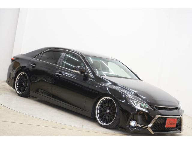 マークＸ ２５０Ｇ　リラックスセレクション　前後Ｇ’ｓバンパー／新品ＷＯＲＫジーストＳＴＸ１９インチ／新品タイヤ／新品ＴＥＩＮ車高調／ＢＲＡＳＨ３眼ヘッドライト／コウゴクテールランプ／２色フォグ／ＢＲＡＳＨナット／ＢＲＡＳＨシートカバー／ＥＴＣ（45枚目）