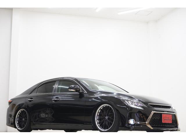 マークＸ ２５０Ｇ　リラックスセレクション　前後Ｇ’ｓバンパー／新品ＷＯＲＫジーストＳＴＸ１９インチ／新品タイヤ／新品ＴＥＩＮ車高調／ＢＲＡＳＨ３眼ヘッドライト／コウゴクテールランプ／２色フォグ／ＢＲＡＳＨナット／ＢＲＡＳＨシートカバー／ＥＴＣ（46枚目）