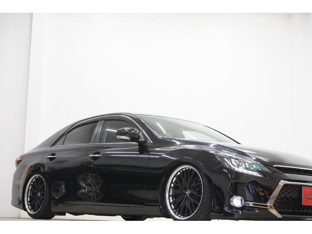 マークＸ ２５０Ｇ　リラックスセレクション　前後Ｇ’ｓバンパー／新品ＷＯＲＫジーストＳＴＸ１９インチ／新品タイヤ／新品ＴＥＩＮ車高調／ＢＲＡＳＨ３眼ヘッドライト／コウゴクテールランプ／２色フォグ／ＢＲＡＳＨナット／ＢＲＡＳＨシートカバー／ＥＴＣ（49枚目）