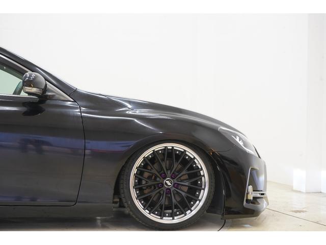 マークＸ ２５０Ｇ　リラックスセレクション　前後Ｇ’ｓバンパー／新品ＷＯＲＫジーストＳＴＸ１９インチ／新品タイヤ／新品ＴＥＩＮ車高調／ＢＲＡＳＨ３眼ヘッドライト／コウゴクテールランプ／２色フォグ／ＢＲＡＳＨナット／ＢＲＡＳＨシートカバー／ＥＴＣ（52枚目）