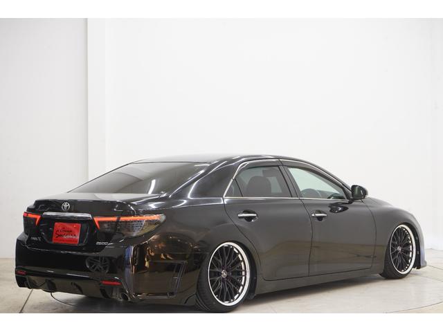 マークＸ ２５０Ｇ　リラックスセレクション　前後Ｇ’ｓバンパー／新品ＷＯＲＫジーストＳＴＸ１９インチ／新品タイヤ／新品ＴＥＩＮ車高調／ＢＲＡＳＨ３眼ヘッドライト／コウゴクテールランプ／２色フォグ／ＢＲＡＳＨナット／ＢＲＡＳＨシートカバー／ＥＴＣ（53枚目）