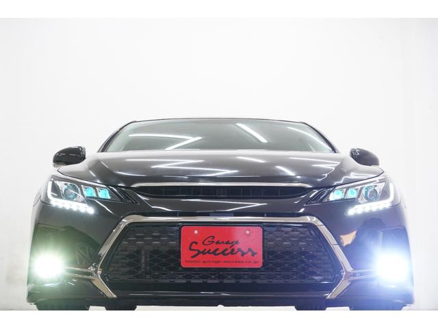 マークＸ ２５０Ｇ　リラックスセレクション　前後Ｇ’ｓバンパー／新品ＷＯＲＫジーストＳＴＸ１９インチ／新品タイヤ／新品ＴＥＩＮ車高調／ＢＲＡＳＨ３眼ヘッドライト／コウゴクテールランプ／２色フォグ／ＢＲＡＳＨナット／ＢＲＡＳＨシートカバー／ＥＴＣ（57枚目）