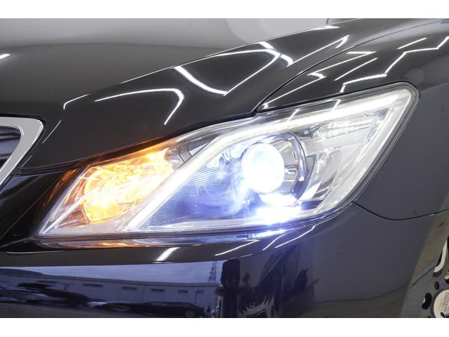 クラウンハイブリッド ロイヤルサルーン　ハイブリッド／社外エアロ／社外車高調／社外レオンハルト２０インチ／純正ヘッドライト・テールランプ／社外リアピースマフラー／パワーシート／シートヒーター／オートクルーズコントロール／バックカメラ／ＥＴＣ（4枚目）