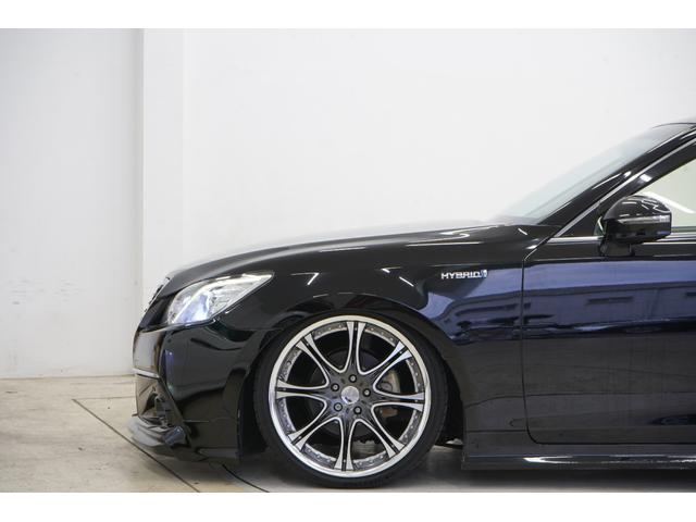 クラウンハイブリッド ロイヤルサルーン　ハイブリッド／社外エアロ／社外車高調／社外レオンハルト２０インチ／純正ヘッドライト・テールランプ／社外リアピースマフラー／パワーシート／シートヒーター／オートクルーズコントロール／バックカメラ／ＥＴＣ（12枚目）