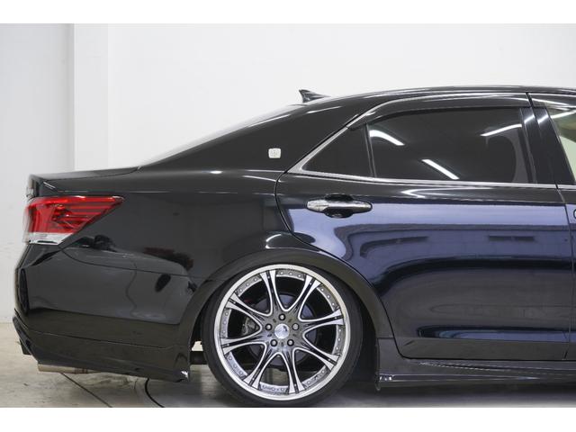 クラウンハイブリッド ロイヤルサルーン　ハイブリッド／社外エアロ／社外車高調／社外レオンハルト２０インチ／純正ヘッドライト・テールランプ／社外リアピースマフラー／パワーシート／シートヒーター／オートクルーズコントロール／バックカメラ／ＥＴＣ（52枚目）