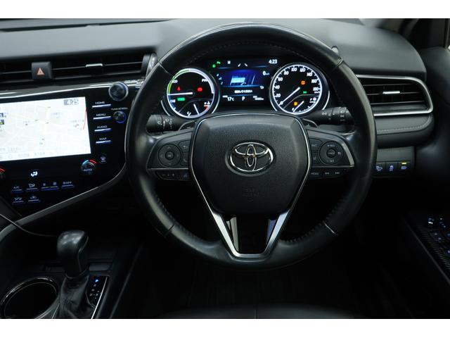 カムリ ＷＳ　ハーフレザー／社外エアサス／ＴＲＤエアロ／社外ＷＯＲＫクヴェル１９インチ／社外マフラー／社外テールランプ／トランクスポイラー／Ｂｌｕｅｔｏｏｔｈ／バックカメラ／ＥＴＣ２．０／運転席パワーシート／（23枚目）