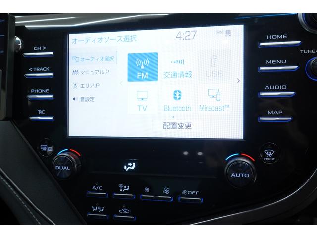 カムリ ＷＳ　ハーフレザー／社外エアサス／ＴＲＤエアロ／社外ＷＯＲＫクヴェル１９インチ／社外マフラー／社外テールランプ／トランクスポイラー／Ｂｌｕｅｔｏｏｔｈ／バックカメラ／ＥＴＣ２．０／運転席パワーシート／（33枚目）