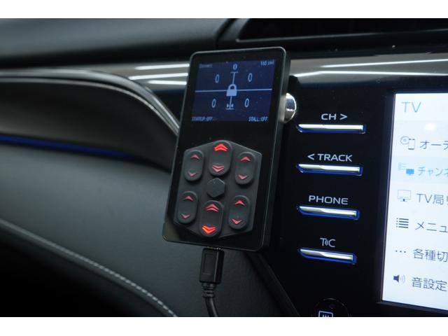 カムリ ＷＳ　ハーフレザー／社外エアサス／ＴＲＤエアロ／社外ＷＯＲＫクヴェル１９インチ／社外マフラー／社外テールランプ／トランクスポイラー／Ｂｌｕｅｔｏｏｔｈ／バックカメラ／ＥＴＣ２．０／運転席パワーシート／（38枚目）