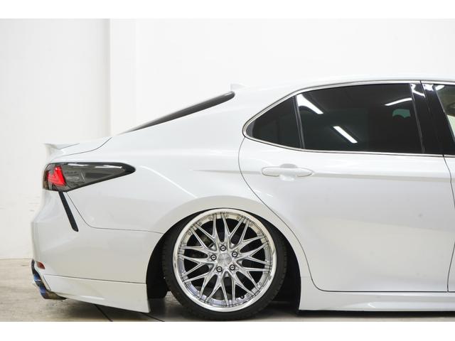 カムリ ＷＳ　ハーフレザー／社外エアサス／ＴＲＤエアロ／社外ＷＯＲＫクヴェル１９インチ／社外マフラー／社外テールランプ／トランクスポイラー／Ｂｌｕｅｔｏｏｔｈ／バックカメラ／ＥＴＣ２．０／運転席パワーシート／（48枚目）