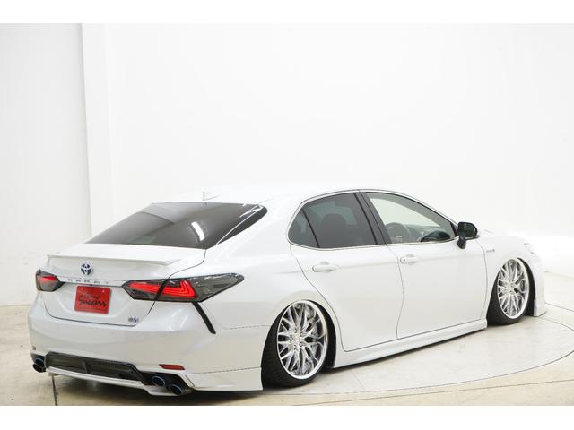 カムリ ＷＳ　ハーフレザー／社外エアサス／ＴＲＤエアロ／社外ＷＯＲＫクヴェル１９インチ／社外マフラー／社外テールランプ／トランクスポイラー／Ｂｌｕｅｔｏｏｔｈ／バックカメラ／ＥＴＣ２．０／運転席パワーシート／（52枚目）