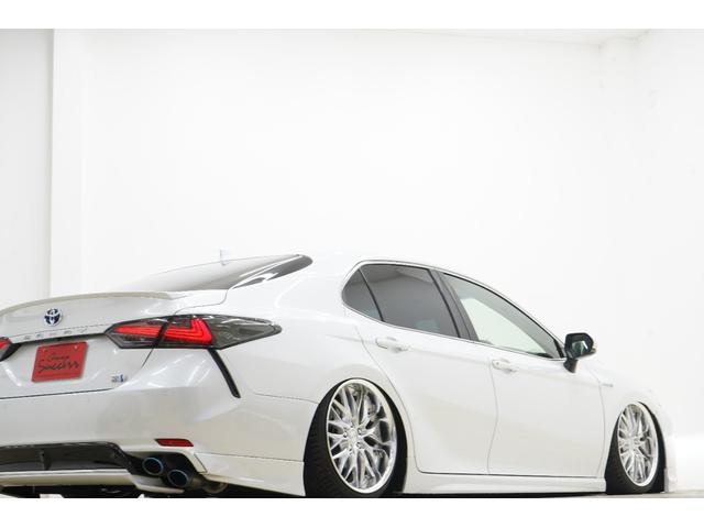 カムリ ＷＳ　ハーフレザー／社外エアサス／ＴＲＤエアロ／社外ＷＯＲＫクヴェル１９インチ／社外マフラー／社外テールランプ／トランクスポイラー／Ｂｌｕｅｔｏｏｔｈ／バックカメラ／ＥＴＣ２．０／運転席パワーシート／（53枚目）