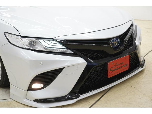 カムリ ＷＳ　ハーフレザー／社外エアサス／ＴＲＤエアロ／社外ＷＯＲＫクヴェル１９インチ／社外マフラー／社外テールランプ／トランクスポイラー／Ｂｌｕｅｔｏｏｔｈ／バックカメラ／ＥＴＣ２．０／運転席パワーシート／（54枚目）