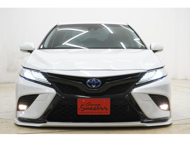 カムリ ＷＳ　ハーフレザー／社外エアサス／ＴＲＤエアロ／社外ＷＯＲＫクヴェル１９インチ／社外マフラー／社外テールランプ／トランクスポイラー／Ｂｌｕｅｔｏｏｔｈ／バックカメラ／ＥＴＣ２．０／運転席パワーシート／（56枚目）