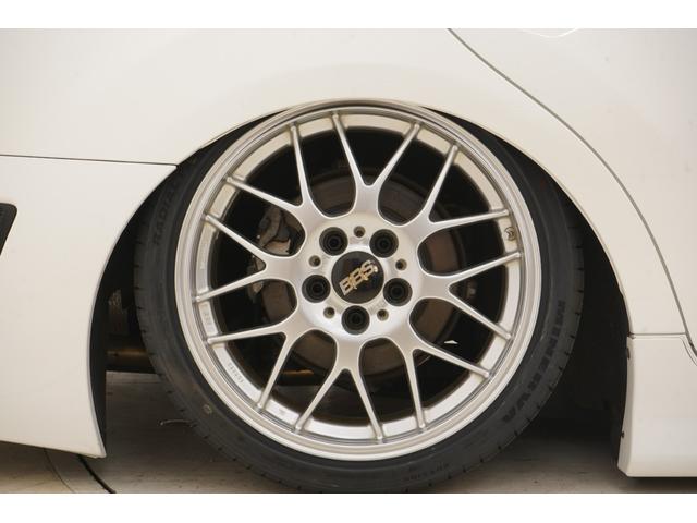 マークX 250G リラックスセレクション エアサス公認/ルーフブラック/RDSバンパー・リアG’sバンパー/モデリスタ(F・Sエアロ・グリルガーニッシュ)/中期ヘッドライト・テール/柿本マフラー/社外BBS18インチ/内装LED打替え済み/(9枚目)