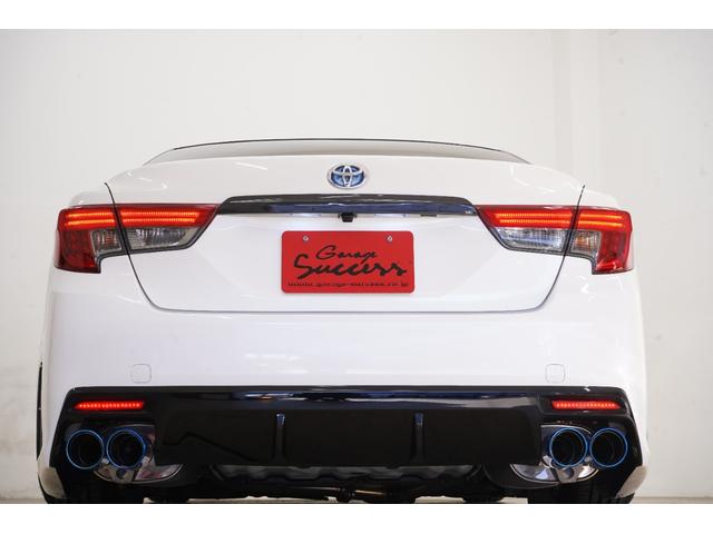 マークX 250G リラックスセレクション エアサス公認/ルーフブラック/RDSバンパー・リアG’sバンパー/モデリスタ(F・Sエアロ・グリルガーニッシュ)/中期ヘッドライト・テール/柿本マフラー/社外BBS18インチ/内装LED打替え済み/(63枚目)