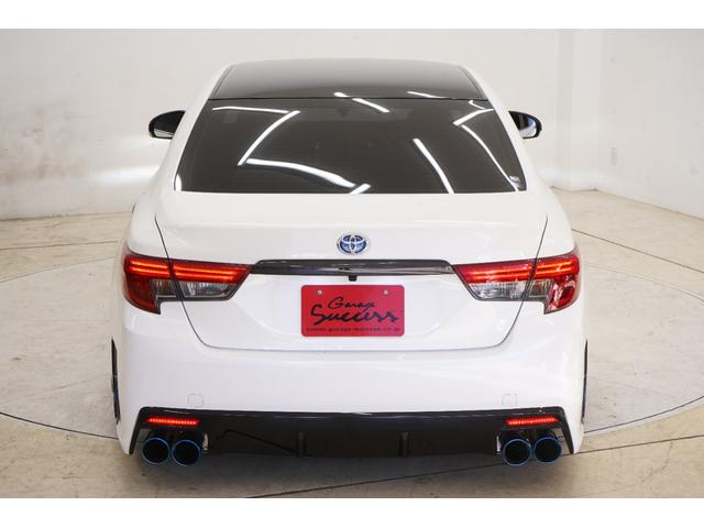 マークX 250G リラックスセレクション エアサス公認/ルーフブラック/RDSバンパー・リアG’sバンパー/モデリスタ(F・Sエアロ・グリルガーニッシュ)/中期ヘッドライト・テール/柿本マフラー/社外BBS18インチ/内装LED打替え済み/(64枚目)