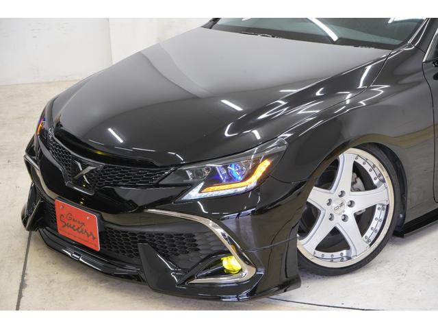 マークX 250G リラックスセレクション・ブラックリミテッド RDSモデリスタエアロ/G’sバンパー/BRASHサイドステップ/OZ19インチホイール/新品TEIN車高調/2眼ヘッドライト(青眼)/2色フォグ/コウゴクテールランプ/バックカメラ/ETC/(6枚目)