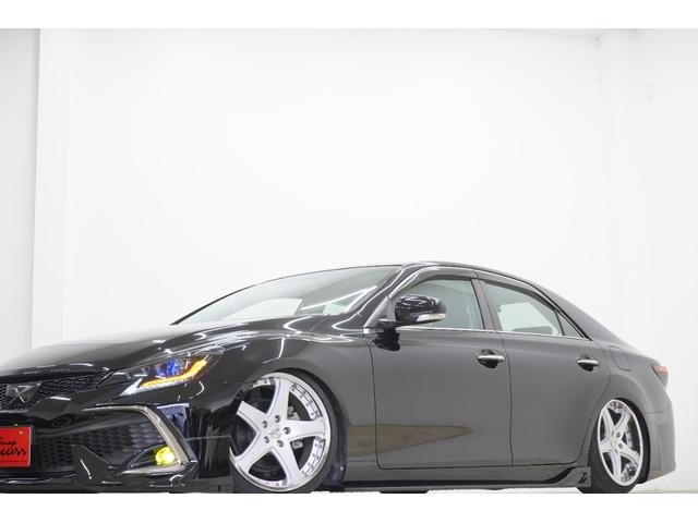 マークX 250G リラックスセレクション・ブラックリミテッド RDSモデリスタエアロ/G’sバンパー/BRASHサイドステップ/OZ19インチホイール/新品TEIN車高調/2眼ヘッドライト(青眼)/2色フォグ/コウゴクテールランプ/バックカメラ/ETC/(16枚目)