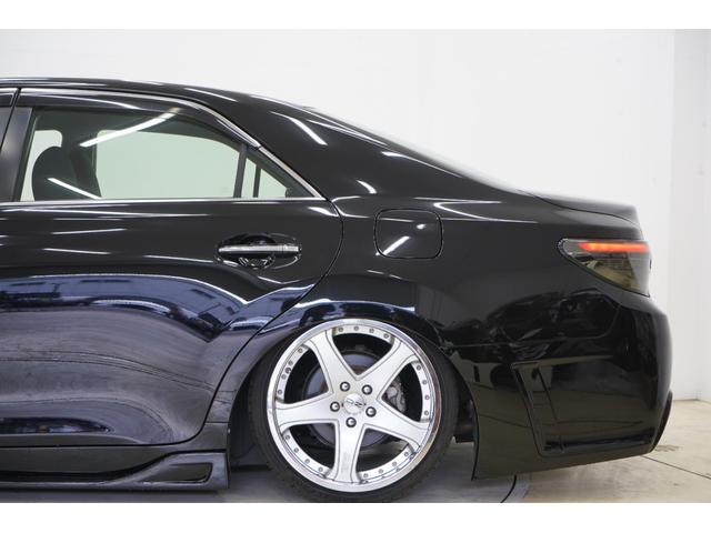 マークX 250G リラックスセレクション・ブラックリミテッド RDSモデリスタエアロ/G’sバンパー/BRASHサイドステップ/OZ19インチホイール/新品TEIN車高調/2眼ヘッドライト(青眼)/2色フォグ/コウゴクテールランプ/バックカメラ/ETC/(19枚目)