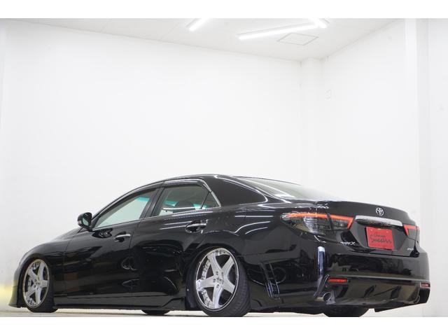 マークX 250G リラックスセレクション・ブラックリミテッド RDSモデリスタエアロ/G’sバンパー/BRASHサイドステップ/OZ19インチホイール/新品TEIN車高調/2眼ヘッドライト(青眼)/2色フォグ/コウゴクテールランプ/バックカメラ/ETC/(21枚目)