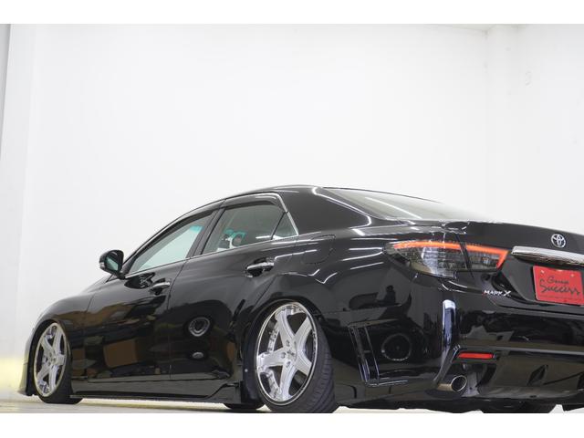 マークX 250G リラックスセレクション・ブラックリミテッド RDSモデリスタエアロ/G’sバンパー/BRASHサイドステップ/OZ19インチホイール/新品TEIN車高調/2眼ヘッドライト(青眼)/2色フォグ/コウゴクテールランプ/バックカメラ/ETC/(23枚目)