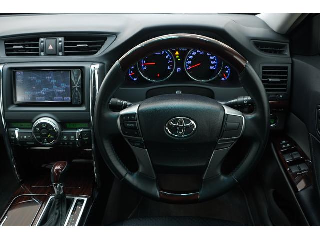 マークX 250G リラックスセレクション・ブラックリミテッド RDSモデリスタエアロ/G’sバンパー/BRASHサイドステップ/OZ19インチホイール/新品TEIN車高調/2眼ヘッドライト(青眼)/2色フォグ/コウゴクテールランプ/バックカメラ/ETC/(24枚目)