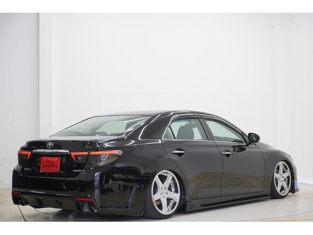 マークX 250G リラックスセレクション・ブラックリミテッド RDSモデリスタエアロ/G’sバンパー/BRASHサイドステップ/OZ19インチホイール/新品TEIN車高調/2眼ヘッドライト(青眼)/2色フォグ/コウゴクテールランプ/バックカメラ/ETC/(52枚目)