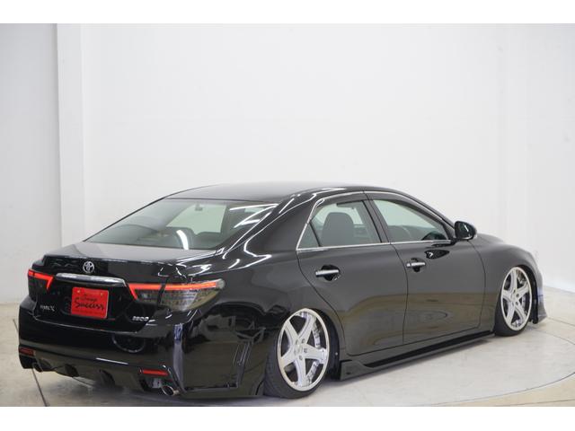 マークX 250G リラックスセレクション・ブラックリミテッド RDSモデリスタエアロ/G’sバンパー/BRASHサイドステップ/OZ19インチホイール/新品TEIN車高調/2眼ヘッドライト(青眼)/2色フォグ/コウゴクテールランプ/バックカメラ/ETC/(54枚目)