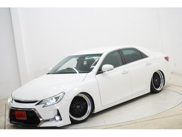 マークX 250G Sパッケージ 黒内装/フロントG’sバンパー/リア中期Sパッケージバンパー/新品TEIN車高調/新品FTX(黒)19インチ/新品タイヤ/中期ヘッドライト・テール/パドルシフト/クルーズコントロール/ETC/(14枚目)