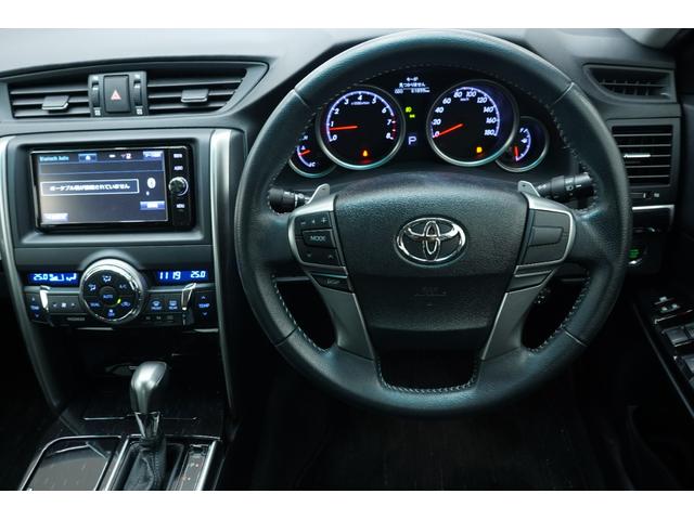 マークX 250G Sパッケージ 黒内装/フロントG’sバンパー/リア中期Sパッケージバンパー/新品TEIN車高調/新品FTX(黒)19インチ/新品タイヤ/中期ヘッドライト・テール/パドルシフト/クルーズコントロール/ETC/(23枚目)