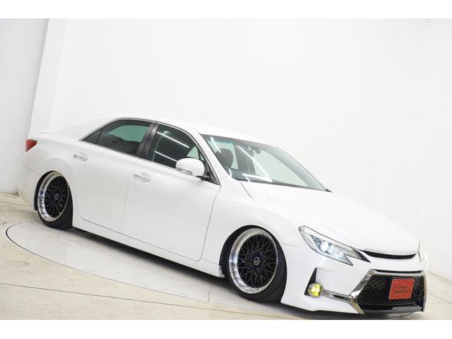 マークX 250G Sパッケージ 黒内装/フロントG’sバンパー/リア中期Sパッケージバンパー/新品TEIN車高調/新品FTX(黒)19インチ/新品タイヤ/中期ヘッドライト・テール/パドルシフト/クルーズコントロール/ETC/(46枚目)