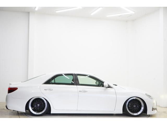 マークX 250G Sパッケージ 黒内装/フロントG’sバンパー/リア中期Sパッケージバンパー/新品TEIN車高調/新品FTX(黒)19インチ/新品タイヤ/中期ヘッドライト・テール/パドルシフト/クルーズコントロール/ETC/(49枚目)