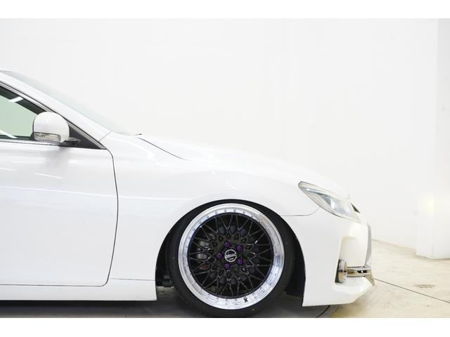 マークX 250G Sパッケージ 黒内装/フロントG’sバンパー/リア中期Sパッケージバンパー/新品TEIN車高調/新品FTX(黒)19インチ/新品タイヤ/中期ヘッドライト・テール/パドルシフト/クルーズコントロール/ETC/(51枚目)