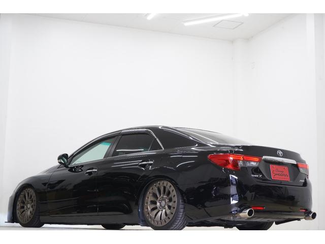 マークX 250G フロントBRASHバンパー・グリル/社外車高調/社外326Power19AW/中間・リアストレートマフラー/中期ヘッドライト・テールランプ/2色フォグ/Bluetooth/バックカメラ/ETC(21枚目)