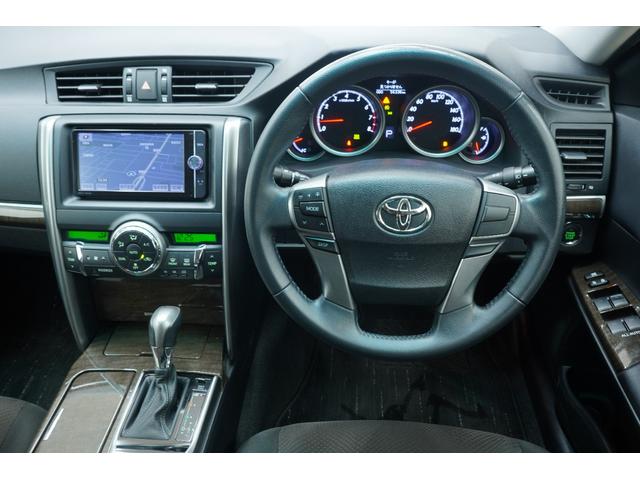 マークX 250G フロントBRASHバンパー・グリル/社外車高調/社外326Power19AW/中間・リアストレートマフラー/中期ヘッドライト・テールランプ/2色フォグ/Bluetooth/バックカメラ/ETC(25枚目)