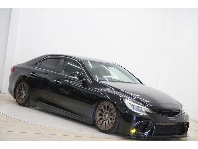 マークX 250G フロントBRASHバンパー・グリル/社外車高調/社外326Power19AW/中間・リアストレートマフラー/中期ヘッドライト・テールランプ/2色フォグ/Bluetooth/バックカメラ/ETC(48枚目)