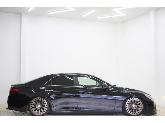 マークX 250G フロントBRASHバンパー・グリル/社外車高調/社外326Power19AW/中間・リアストレートマフラー/中期ヘッドライト・テールランプ/2色フォグ/Bluetooth/バックカメラ/ETC(51枚目)