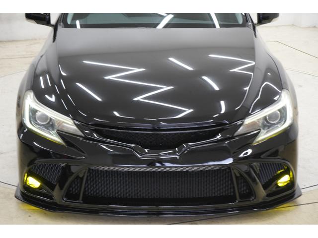 マークX 250G フロントBRASHバンパー・グリル/社外車高調/社外326Power19AW/中間・リアストレートマフラー/中期ヘッドライト・テールランプ/2色フォグ/Bluetooth/バックカメラ/ETC(59枚目)