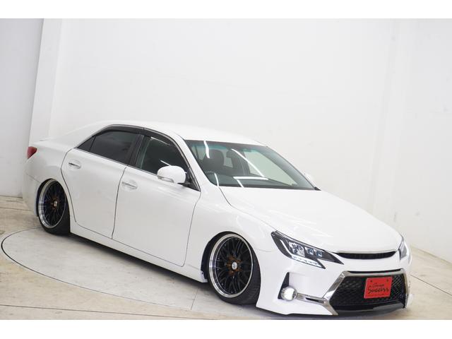 マークX 250G リラックスセレクション・ブラックリミテッド 黒内装/フロントG’sバンパー/BRASH3眼ヘッドライト/新品TEIN車高調/新品マルチフォルケッタ19AW/2色フォグランプ/Bluetooth/バックカメラ/パワーシート/ETC/フルカスタム/(46枚目)