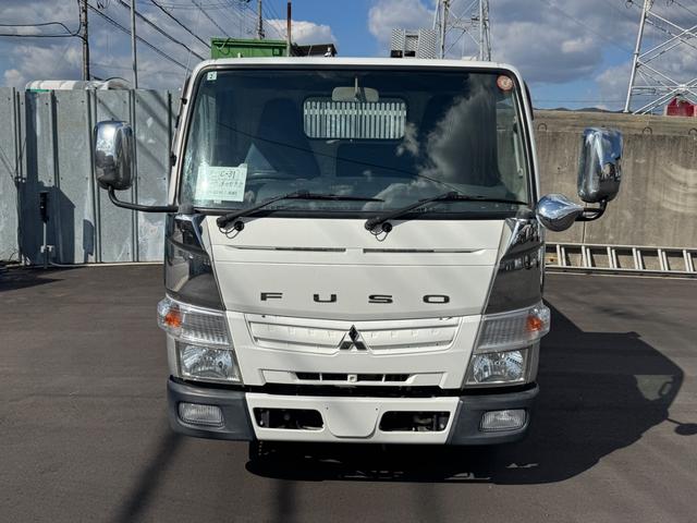 キャンター ダンプ　ＴＫＧ－ＦＢＡ３０　新明和製ダンプ　コボレーン　積載２０００ＫＧ　メッキミラーカバー　メッキコーナーカバ―　５ＭＴ　ラジオ　電動格納ミラー　フォグランプ　（Ｃ－３１）（準中型免許）（5枚目）