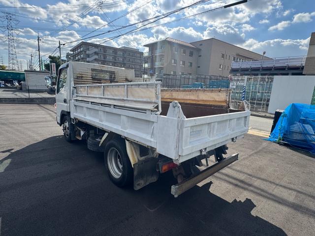 キャンター ダンプ　ＴＫＧ－ＦＢＡ３０　新明和製ダンプ　コボレーン　積載２０００ＫＧ　メッキミラーカバー　メッキコーナーカバ―　５ＭＴ　ラジオ　電動格納ミラー　フォグランプ　（Ｃ－３１）（準中型免許）（10枚目）