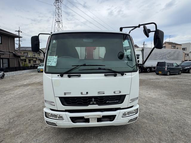 ファイター TKG-FK61F ファイター 平 古河ユニック3段 2.9t吊り 床鉄板張 ステンレス製工具箱 無線 ラジコン 6MT 積載2550kg (中型免許) (FF-6)(3枚目)