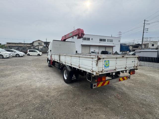 ファイター TKG-FK61F ファイター 平 古河ユニック3段 2.9t吊り 床鉄板張 ステンレス製工具箱 無線 ラジコン 6MT 積載2550kg (中型免許) (FF-6)(5枚目)