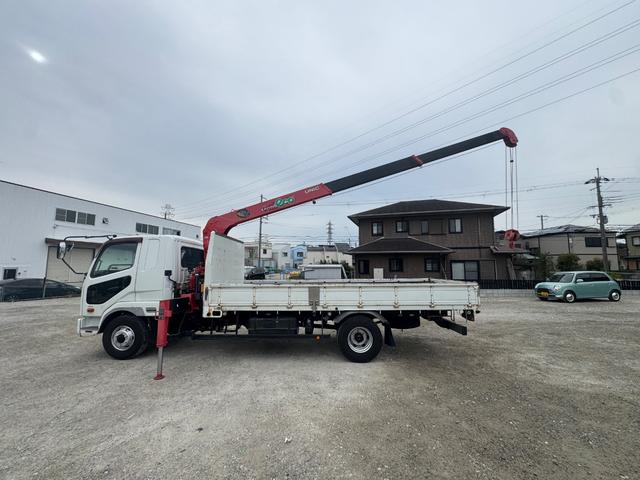 ファイター TKG-FK61F ファイター 平 古河ユニック3段 2.9t吊り 床鉄板張 ステンレス製工具箱 無線 ラジコン 6MT 積載2550kg (中型免許) (FF-6)(10枚目)