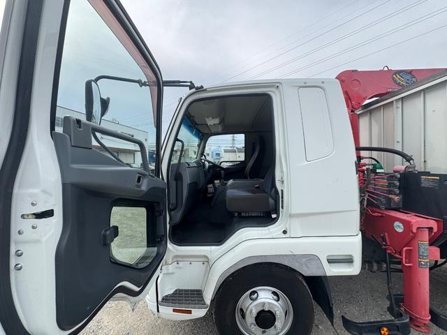 ファイター TKG-FK61F ファイター 平 古河ユニック3段 2.9t吊り 床鉄板張 ステンレス製工具箱 無線 ラジコン 6MT 積載2550kg (中型免許) (FF-6)(12枚目)