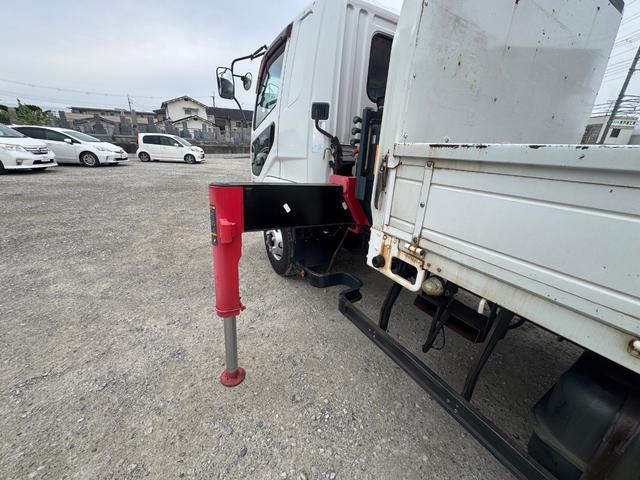 ファイター TKG-FK61F ファイター 平 古河ユニック3段 2.9t吊り 床鉄板張 ステンレス製工具箱 無線 ラジコン 6MT 積載2550kg (中型免許) (FF-6)(15枚目)