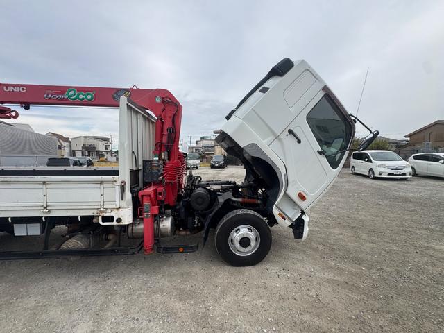 ファイター TKG-FK61F ファイター 平 古河ユニック3段 2.9t吊り 床鉄板張 ステンレス製工具箱 無線 ラジコン 6MT 積載2550kg (中型免許) (FF-6)(16枚目)