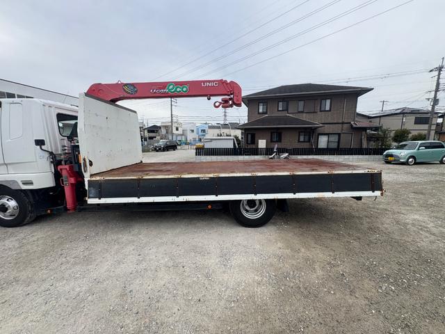 ファイター TKG-FK61F ファイター 平 古河ユニック3段 2.9t吊り 床鉄板張 ステンレス製工具箱 無線 ラジコン 6MT 積載2550kg (中型免許) (FF-6)(21枚目)