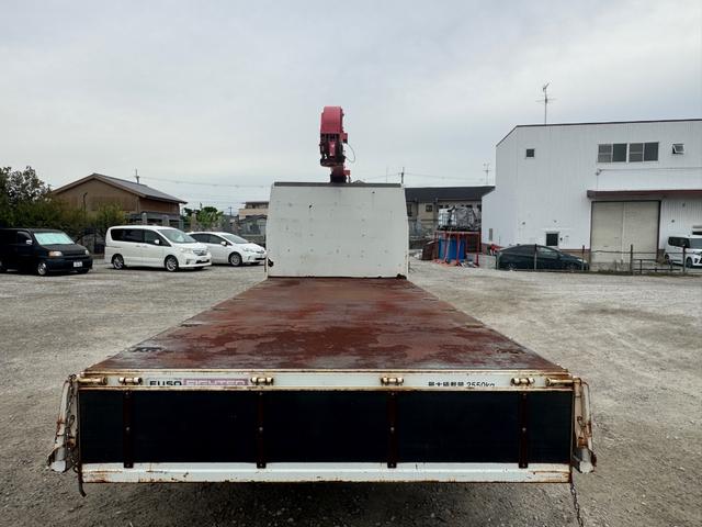 ファイター TKG-FK61F ファイター 平 古河ユニック3段 2.9t吊り 床鉄板張 ステンレス製工具箱 無線 ラジコン 6MT 積載2550kg (中型免許) (FF-6)(26枚目)